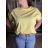 Women's Long Chiffon Short Sleeve Dress (S/M ONE SIZE) ITALIAN FASHION IMWGS231048