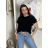 Women's Long Chiffon Short Sleeve Dress (S/M ONE SIZE) ITALIAN FASHION IMWGS231048