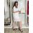 Long summer dress for women (S / M ONE SIZE) ITALIAN FASHION IMWB222567  Brown
