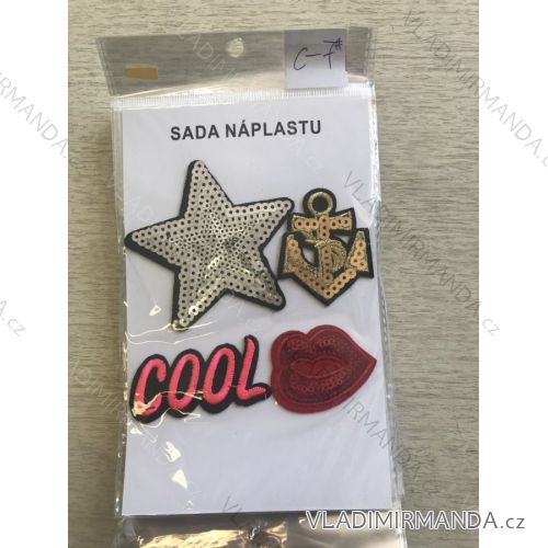 Iron-on patches and one-size patches C-7
