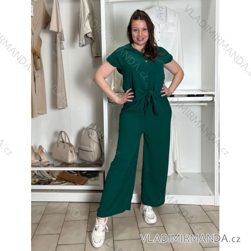 Women's summer tunic and pants set (S/M/L ONE SIZE) ITALIAN FASHION IM424200/DU