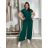 Women's summer tunic and pants set (S/M/L ONE SIZE) ITALIAN FASHION IM424200/DU M/L/XL dark blue