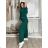 Women's summer tunic and pants set (S/M/L ONE SIZE) ITALIAN FASHION IM424200/DU M/L/XL dark blue