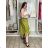 Women's Long Leather Pants (S/M ONE SIZE) ITALIAN FASHION IMWAD234126