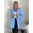 Women's Oversize Long Sleeve Extended Shirt (S/M ONE SIZE) ITALIAN FASHION IMPLI2234690