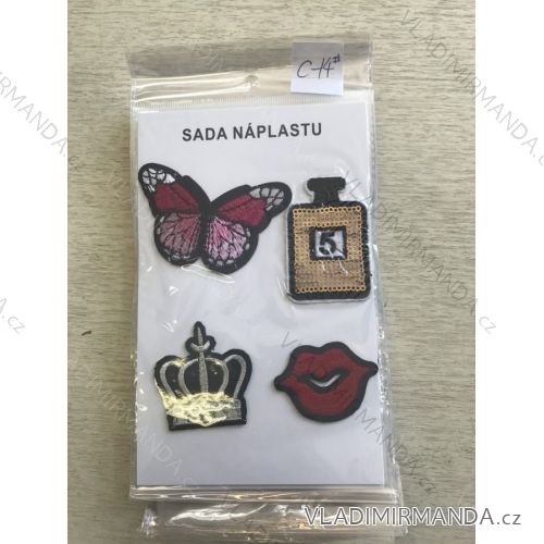 C-14 patch stickers and one-size patches