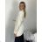 Women's Oversize Long Sleeve Extended Shirt (S/M ONE SIZE) ITALIAN FASHION IMPLI2234690