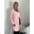 Women's Oversize Long Sleeve Extended Shirt (S/M ONE SIZE) ITALIAN FASHION IMPLI2234690