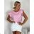 Dress with 3/4-sleeve ladies pocket (uni sl) ITALIAN Fashion IM3181746 S / M / L white