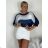 Women's long sleeve knitted sweater (S/M/L ONE SIZE) IMM24M8096 S / M / L beige