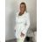 Women's Oversize Long Sleeve Extended Shirt (S/M ONE SIZE) ITALIAN FASHION IMPLI2234690