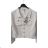 Women's denim jeans jacket (S-2xl) MOON GIRL MOG26GY2607B/DUR S white