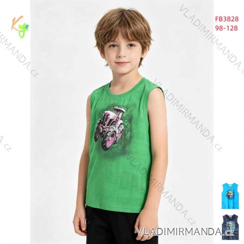 Children's tank top for boys (98-128) KUGO FB3828