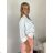 Women's Long Sleeve Knitted Sweater (S/M ONE SIZE) ITALIAN FASHION IMWDT23005