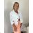Women's Long Sleeve Knitted Sweater (S/M ONE SIZE) ITALIAN FASHION IMWDT23005
