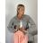 Women's Long Sleeve Knitted Sweater (S/M ONE SIZE) ITALIAN FASHION IMWDT23005