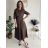 Women's Long Sleeve Belted Shirt Dress (S/M ONE SIZE) ITALIAN FASHION IMPSH24210151
