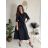 Women's Long Sleeve Belted Shirt Dress (S/M ONE SIZE) ITALIAN FASHION IMPSH24210151