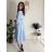 Women's Long Sleeve Belted Shirt Dress (S/M ONE SIZE) ITALIAN FASHION IMPSH24210151