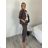 Women's Elegant Oversize Long Sweatpants (S/M/L ONE SIZE) ITALIAN FASHION IMD23634