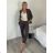 Women's Elegant Oversize Long Sweatpants (S/M/L ONE SIZE) ITALIAN FASHION IMD23634