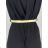 Women's long skirt (S / M ONE SIZE) ITALIAN FASHION IMWM216874 ONE SIZE black