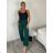 Women's long summer pants (S/M/L/XL ONE SIZE) ITALIAN FASHION IM424182 S / M / L dark blue