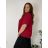 Summer dress oval short sleeve women's oversized (50/52/54 ONE SIZE) ITALIAN FASHION IM425011
