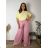Women's long summer oversize pants (S/M/L ONE SIZE) ITALIAN FASHION IM425271
