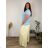 Elegant trousers with belt for women (S/M/L ONE SIZE) ITALIAN FASHION IM425057
