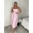 Women's long strapless party dress (S/M/L ONE SIZE) ITALIAN FASHION IMPLP2365360011A