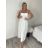 Women's long strapless party dress (S/M/L ONE SIZE) ITALIAN FASHION IMPLP2365360011A S / M / L beige