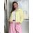 Sleeveless jacket long sleeve (uni sl) ITALIAN Fashion IMC17326 S / M / L Light blue
