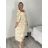 Women's long strapless party dress (S/M/L ONE SIZE) ITALIAN FASHION IMPLP2365360011A