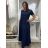 Women's Oversized Knitted Long Sleeve Sweater (S/M ONE SIZE) ITALIAN FASHION IMSN2416125