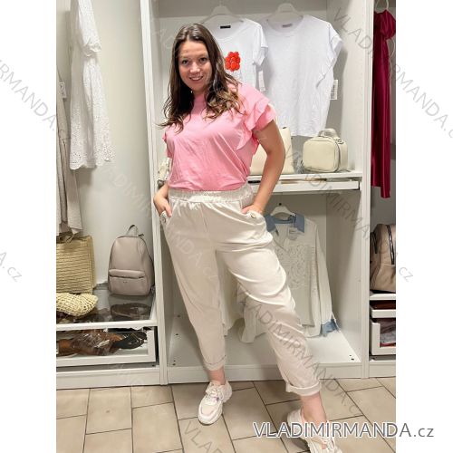 Sleeveless jacket long sleeve (uni sl) ITALIAN Fashion IMC17326  light beige
