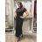 Women's Long Summer Short Sleeve Dress (S/M ONE SIZE) ITALIAN FASHION IM323101