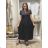 Women's Long Summer Short Sleeve Dress (S/M ONE SIZE) ITALIAN FASHION IM323101