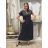 Women's Long Summer Short Sleeve Dress (S/M ONE SIZE) ITALIAN FASHION IM323101
