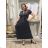 Women's Long Summer Short Sleeve Dress (S/M ONE SIZE) ITALIAN FASHION IM323101