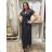Women's Long Summer Short Sleeve Dress (S/M ONE SIZE) ITALIAN FASHION IM323101