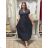 Women's Long Summer Short Sleeve Dress (S/M ONE SIZE) ITALIAN FASHION IM323101