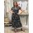 Women's Long Summer Short Sleeve Dress (S/M ONE SIZE) ITALIAN FASHION IM323101