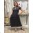 Women's Long Summer Short Sleeve Dress (S/M ONE SIZE) ITALIAN FASHION IM323101