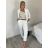 Women's Short Knitted Long Sleeve Dress (S/M ONE SIZE) ITALIAN FASHION IM424325 S / M / L beige