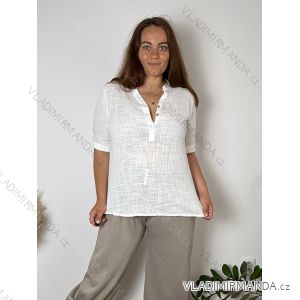 Tunic shirt shirts long sleeve with ladies (uni sl) ITALIAN Fashion IM718028