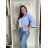 Women's Long Sleeve Jacket (S/M ONE SIZE) ITALIAN FASHION IMWB232761 S / M / L žlutá