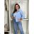 Women's Long Sleeve Jacket (S/M ONE SIZE) ITALIAN FASHION IMWB232761 S / M / L žlutá
