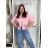 Women's Long Sleeve Jacket (S/M ONE SIZE) ITALIAN FASHION IMWB232761 S / M / L žlutá