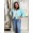 Women's Long Sleeve Jacket (S/M ONE SIZE) ITALIAN FASHION IMWB232761 S / M / L žlutá